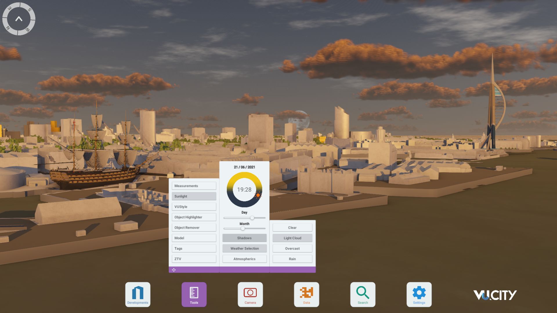 3d Model Of Portsmouth Digital Twin For Urban Planning Design